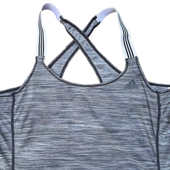 Women’s Gray Adidas Climalite Active Tank Top, Size M - Picture 4 of 7